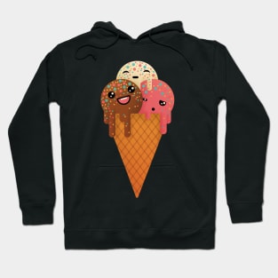 Cute Melting Icecream Hoodie